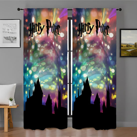 Aesthetic Harry Potter Wallpaper Window Curtain