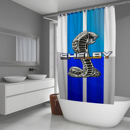 Ford Strip Shower Curtain
