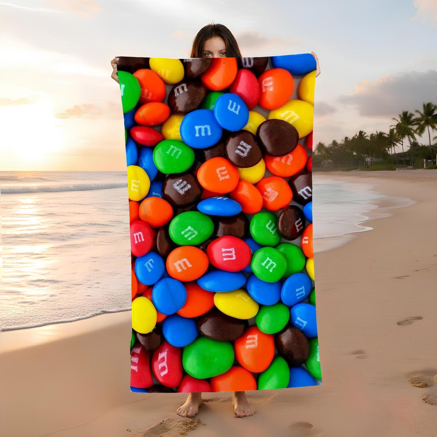 Mcm Chocolate Beach Towel