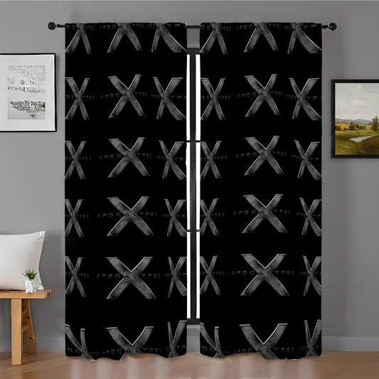 X-Men Wolverine Background Window Curtain