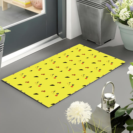 Yellow Pikachu Thunder Light Doormat