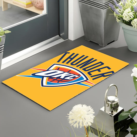 Yellow Thunder Okc Nba Doormat