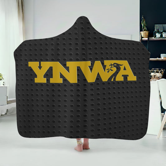 Ynwa Liverpool Metal Dots Pattern Hoodie Blanket