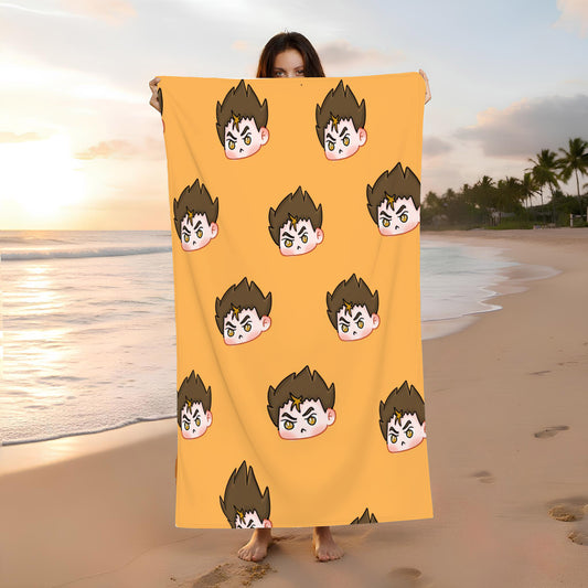 Yu Nishinoya Player Karasuno Beach Towel