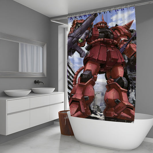 Zaku Ii Shower Curtain