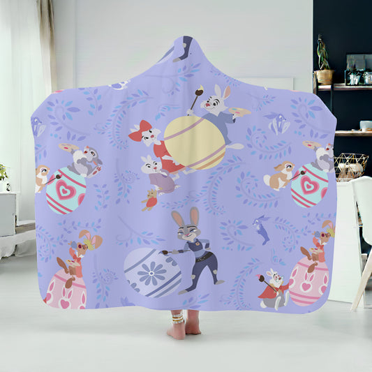 Zootopia Easter Egg Animation Hoodie Blanket